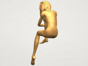 beautiful girl 14 3D Принт Модель