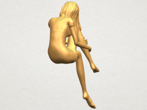 beautiful girl 14 3D Принт Модель
