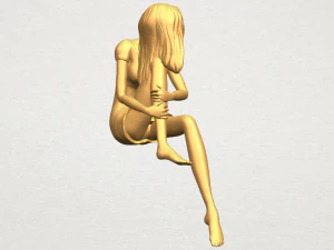 beautiful girl 14 3D Print Model