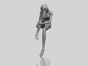 beautiful girl 14 3D Принт Модель