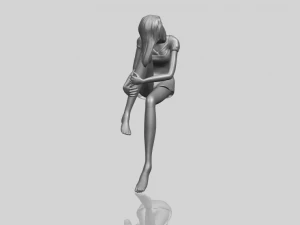 beautiful girl 14 3D Print Model