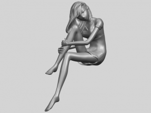 beautiful girl 14 3D Принт Модель