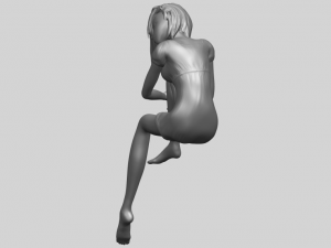 beautiful girl 14 3D Принт Модель