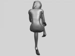 beautiful girl 14 3D Print Model