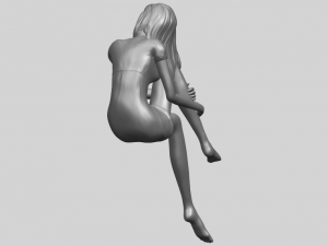 beautiful girl 14 3D Принт Модель