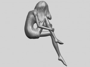 beautiful girl 14 3D Принт Модель