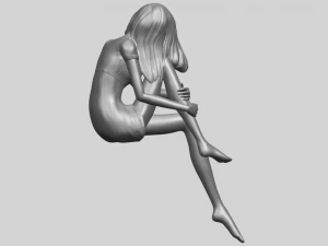 beautiful girl 14 3D Print Model