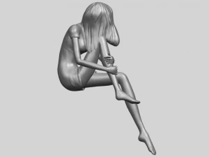 beautiful girl 14 3D Print Model