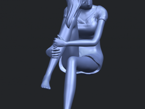 beautiful girl 14 3D Принт Модель