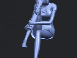 beautiful girl 14 3D Print Model