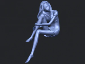 beautiful girl 14 3D Print Model