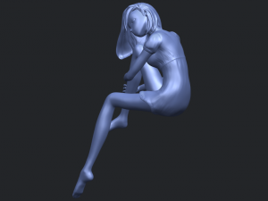 beautiful girl 14 3D Принт Модель