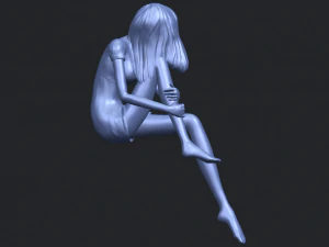 beautiful girl 14 3D Print Model