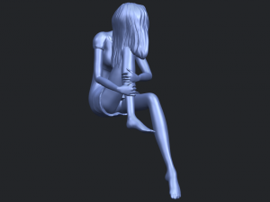 beautiful girl 14 3D Принт Модель