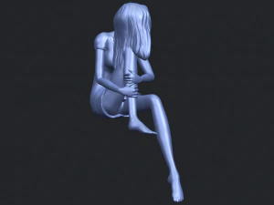 beautiful girl 14 3D Print Model