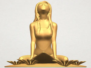 tabla de surf chica 01 Modelo de impresión 3D