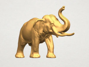 elephant 06 3D Print Model