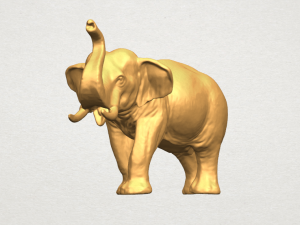 elephant 06 3D-Druckmodell