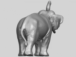 elephant 06 3D Print Model