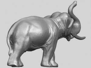 elephant 06 3D-Druckmodell