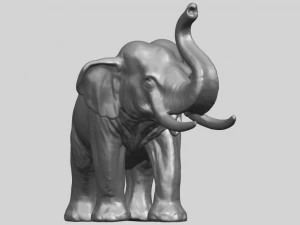 elephant 06 3D Print Model