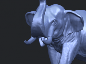 elephant 06 3D-Druckmodell