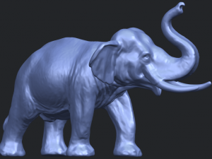 elephant 06 3D-Druckmodell