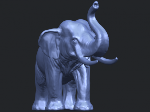 elephant 06 3D-Druckmodell