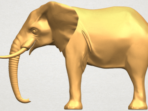 elephant 07 3D Print Model