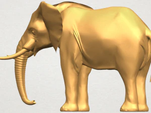 elefante 07 Modelo de impresión 3D