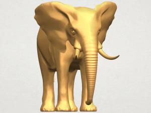 elefante 07 Modelo de impresión 3D
