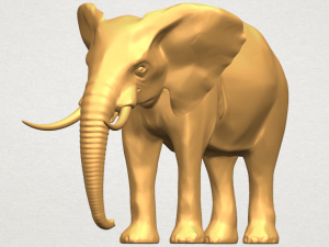 elephant 07 3D प्रिंट मॉडल