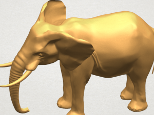 elephant 07 3D प्रिंट मॉडल