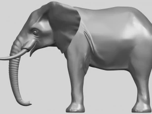 elefante 07 Modelo de impresión 3D