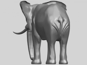 elefante 07 Modelo de impresión 3D