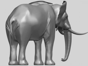 elefante 07 Modelo de impresión 3D
