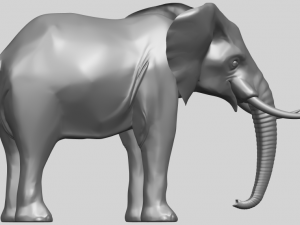 elephant 07 3D प्रिंट मॉडल