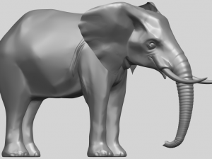 elephant 07 3D प्रिंट मॉडल