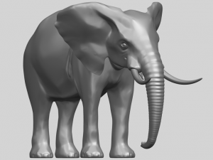 elephant 07 3D प्रिंट मॉडल