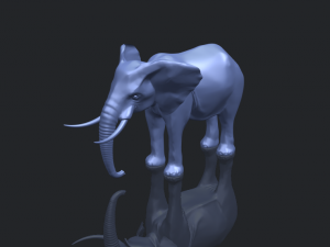 elephant 07 3D प्रिंट मॉडल