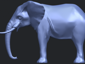 elephant 07 3D प्रिंट मॉडल