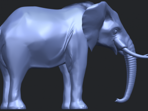 elephant 07 3D प्रिंट मॉडल