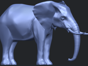 elephant 07 3D प्रिंट मॉडल