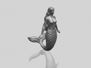 mermaid 01 3D Baskı Modeli