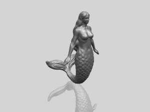 mermaid 01 3D Print Model