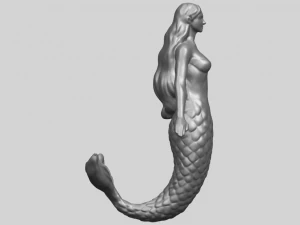 mermaid 01 3D Print Model