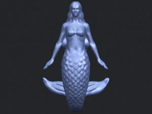 mermaid 01 3D Print Model