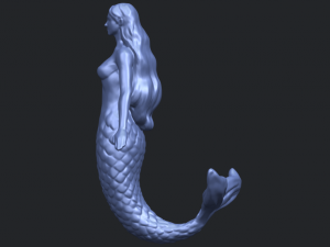 mermaid 01 3D Baskı Modeli