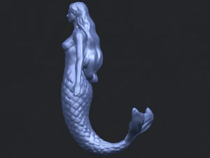 mermaid 01 3D Print Model