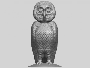 owl 03 3D Print Model